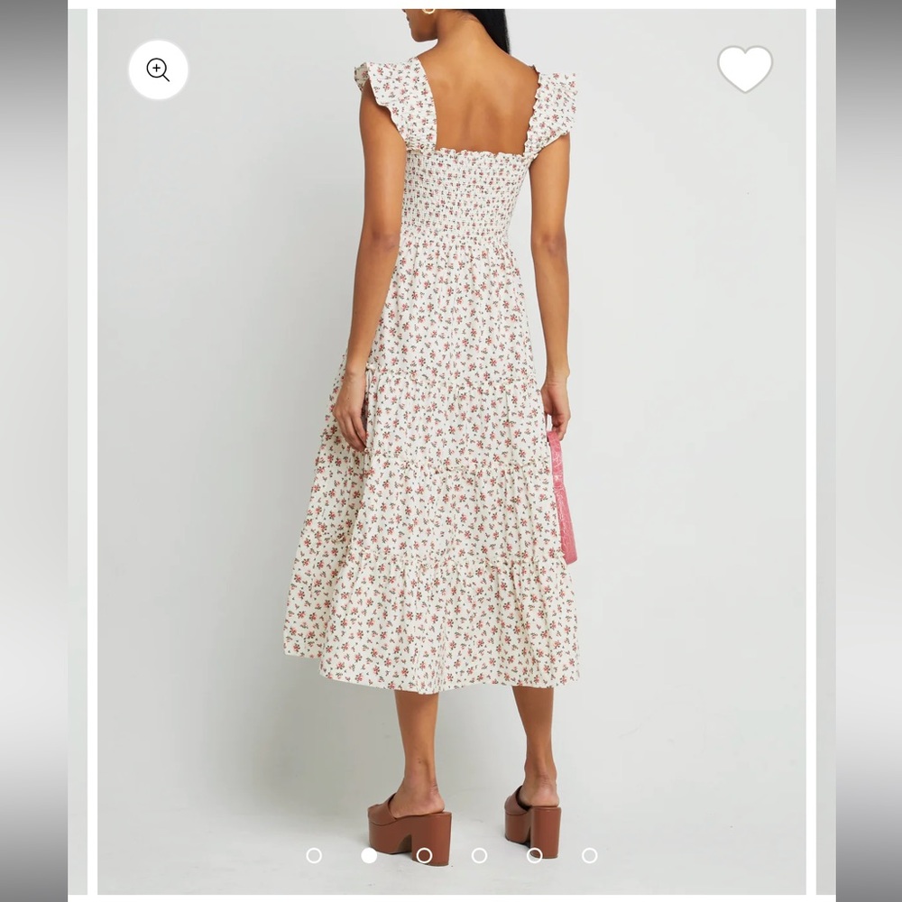 o.p.t. Calypso Dress in Ditsy Rose Floral Sz Small - Picture 7 of 16